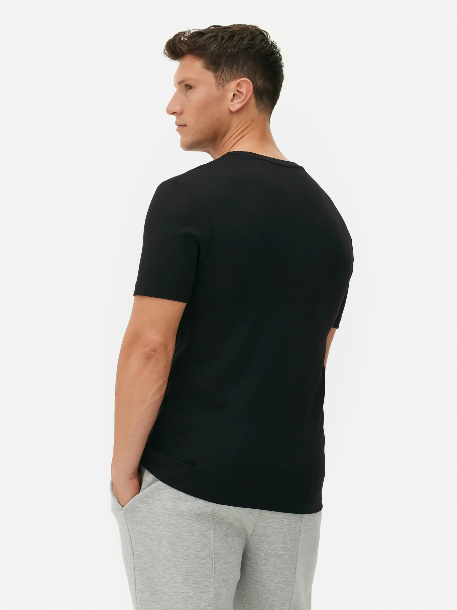 T-shirt Decote Redondo Kem