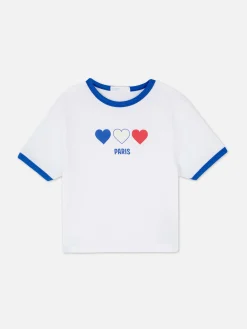 T-shirt Desportiva Curta Paris
