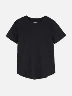 T-shirt Desportiva Gola Redonda