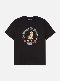 T-shirt Estampada Cachorro Quente