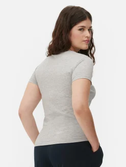 T-shirt Gola Redonda Elástica