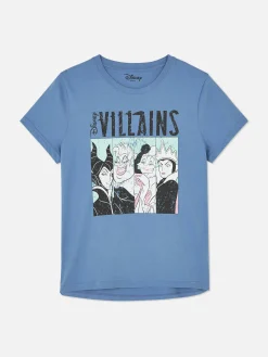T-shirt Gráfica Disney Vilões