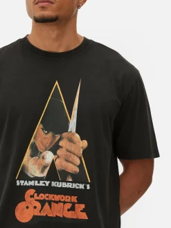 T-shirt Gráfica Laranja Mecânica