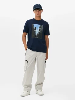 T-shirt Gráfica NYC Studios