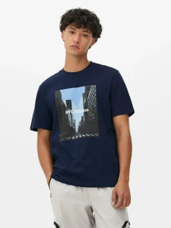 T-shirt Gráfica NYC Studios
