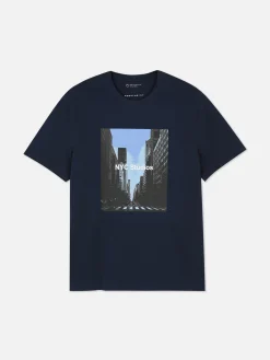 T-shirt Gráfica NYC Studios