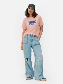 T-shirt Gráfica Paris