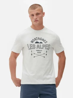 T-shirt Gráfico Les Alps