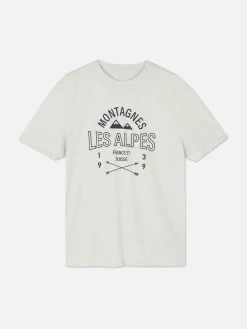 T-shirt Gráfico Les Alps