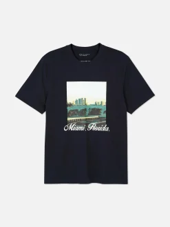T-shirt Gráfico Miami Florida