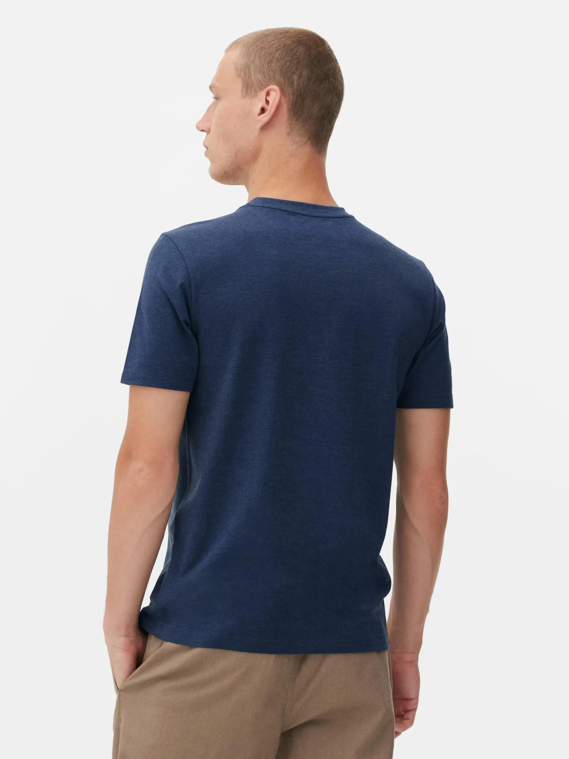 T-shirt Manga Curta Corte Justo