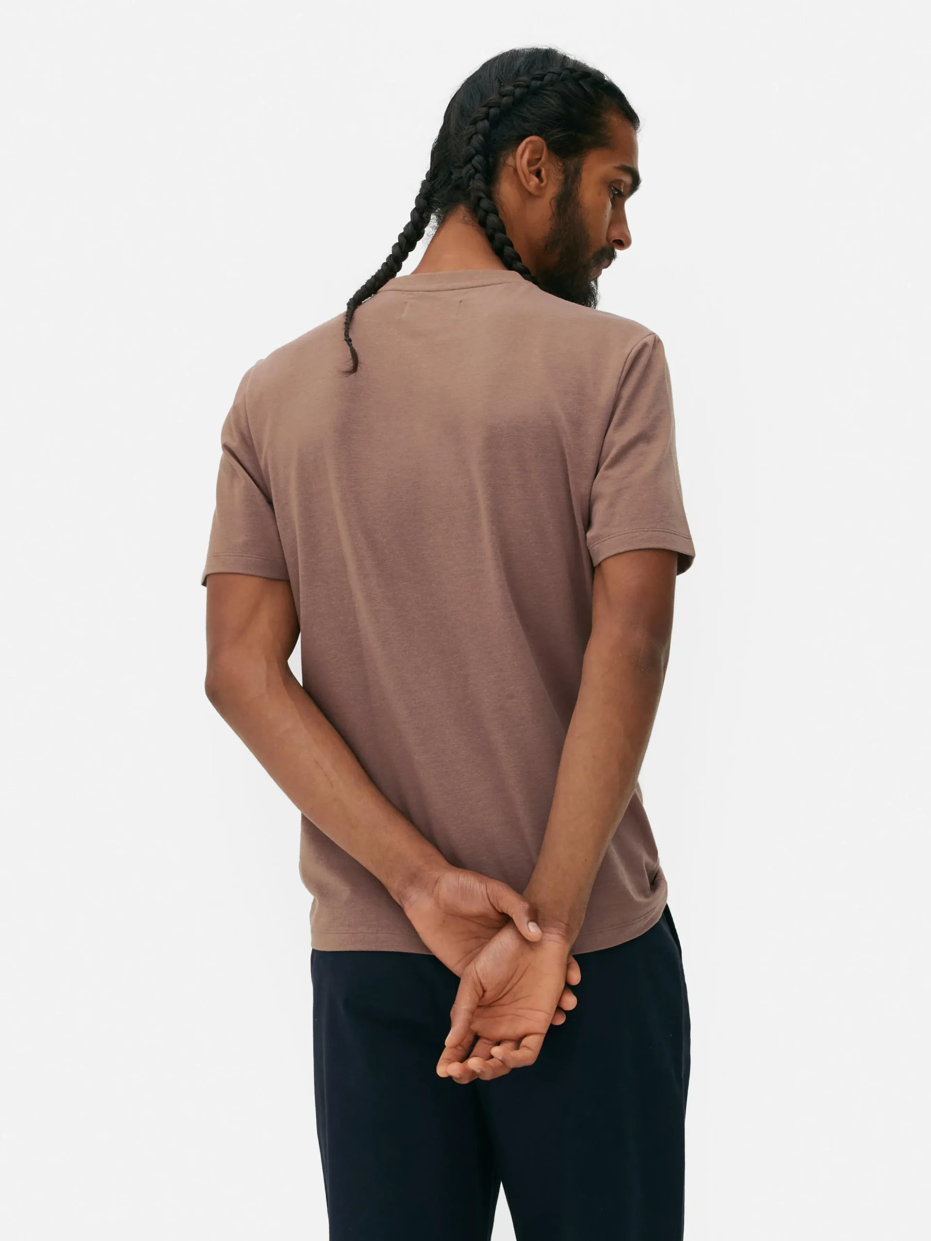 T-shirt Manga Curta Corte Justo