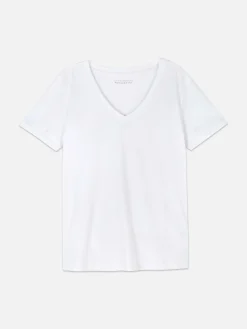 T-shirt Manga Curta Decote V