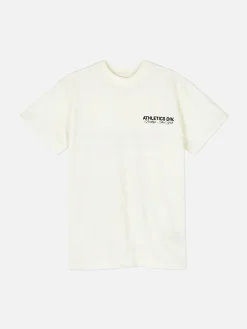 T-shirt Manga Curta Gráfica Desportiva
