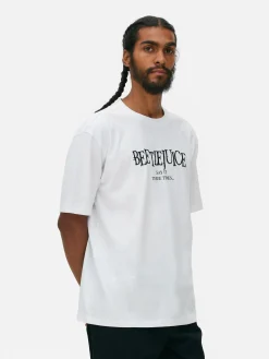 T-shirt Motivo Repetido Beetlejuice