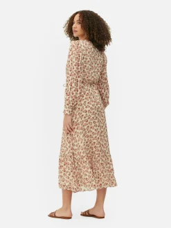 Vestido Boho Midaxi Decote V