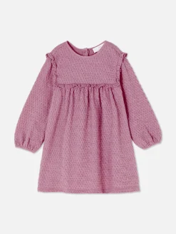 Vestido Enrugado Folhos