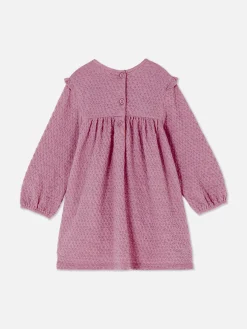 Vestido Enrugado Folhos