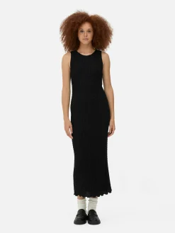 Vestido Midi Desportivo Texturado