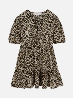 Vestido Mini Franzido Enrugado
